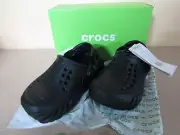 Crocs Unisex Child Echo Clog Black Shoes Toddler Size C10 208191-001