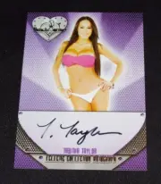 2016 Benchwarmer TABITHA TAYLOR Eclectic #163 Black Ink Auto PLAYBOY Playmate