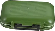HOMOBABE Box Portable Fishing Tackle Organizer Box Compact Lightweight Storage for Lures Hooks Fishing Accessory for Outdoor Trout Trips