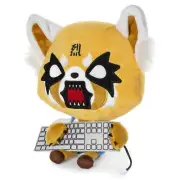 Gund Sanrio Aggretsuko Red Panda Rage Sound Plush Doll Mascot 12"