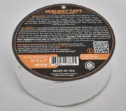 Hanse Syntec Systems Sealant Tape For RV/Roofing 2" x 25' White HSS-R02-25W