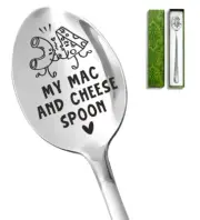 My Mac and Cheese Spoon Funny Dessert Spoon Coffee Spoon Tea Spoon Gifts for ...