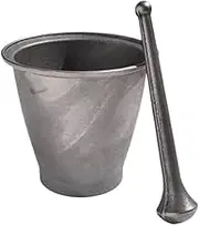 Traditional Grind, Cast Iron Garlic Pounder Household Garlic Masher Crusher Grinder Pestle Set Medicine Grinder Masher