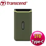 【現貨】TRANSCEND創見 ESD380C 2TB TYPE-C 雙介面外接式SSD 行動固態硬碟《橄欖綠》