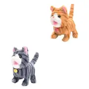 Electric Plush Toy Cat Meowing Electronic Cat for Birthday Gift Party Favor