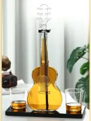 Guitar Style Whiskey Decanter Set