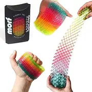 Morf Fidget Worm Sensory Spring Berry – Bendy Elastic Fidget Toy for Kids, Dynamic Spring Toy with Color Transitions, Perfect for Sensory Play and Fidget Toys for Adults