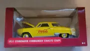 JOHNNY LIGHTNING 1951 COCA COLA STUDEBAKER COMMANDER STARLITE COUPE- 1:24