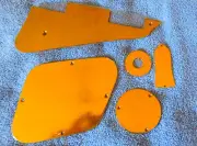 Gibson /Les Paul Pickguard and complete cover set -solid BRASS and polished