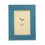 Tizo Wood Faux Shagreen Frame, 5 x 7