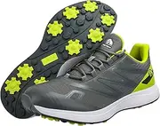 [SDEQA] Golf Shoes Mens Waterproof Spikeless Golf Sneakers Outdoor Anti Slip Breathable Big Size Golf Trainers