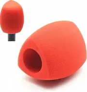 cyclingcolors Pop Screen Microphone Microphone Filter Foam Wind Protection Triangle Red