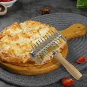 Pizza Dough Docker Roller Stainless Steel Bread Needle for