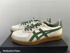 Onitsuka Tiger GSM 1183A353 128 CREAM HIKING GREEN Unisex Shoes US 7.5-14