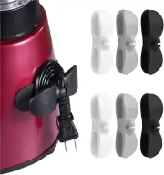 6Pcs Cord Organizer for Appliances, Kitchen Arcs and Flat Appliances Cord Winder