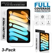 for iPad Mini 6 8.3" Display 2021 Full Coverage Anti-Bubble HD Screen Film 3pcs