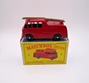 Vintage Matchbox #9C Merryweather Marquis fire engine Mint in D-box