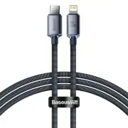 Baseus Crystal Series PD20W Type-C to iP Cable Fast Charging Data Transmission Tinned Copper Core Line 1.2M/2M Long for