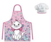 Disney Marie Cat Kids Apron 2 Piece Set