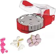 YRDGRG Pill Cutter - Pill Splitters for Small or Large Pills - Cuts up to 14 Different Shaped Pills or Vitamins with Self-Retracting Blade (Reddish Grey)