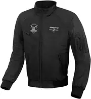 Bogotto Boston Motorcycle Textile Jacket, black, Size XS for Men