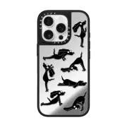 iPhone 16 Pro Mirror Case MagSafe Compatible Yoga Dogs