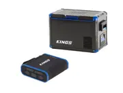 Kings 45L Stayzcool Fridge Freezer 12V 24V+ 36Ah Lithium Power Pack LiFePO4