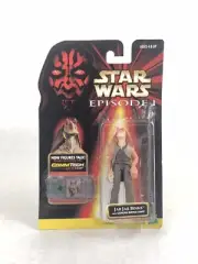 1998 Star Wars Episode 1 Hasbro Jar Jar Binks Figure With Electric CommTech Chip