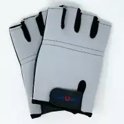 Tite Grip Aerial Fitness Gloves for Pole Dance & Weight Training - Silver XS/S