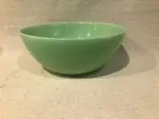 Jadeite green GLASS ROUND BOWL 9 3/4" x 4"