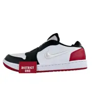 Wmns Air Jordan 1 Low Slip Black Toe - Size 10.5 W / 9 M - AV3918 102