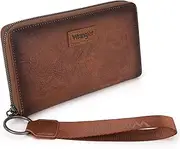 [Wrangler] Womens Wallet Wristlet Long Purse Clutch Large Capacity
