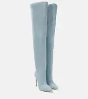 [Paris Texas] Paris Texas Denim over-the-knee boots AU 5 blue