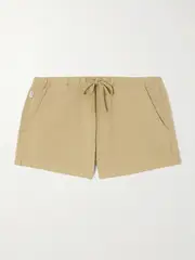 [Citizens of Humanity] Citizens of Humanity - Este Cotton And Linen-blend Shorts - Beige - small small Neutrals