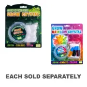 Quality Crystal Powder Satchet and Stirring Stick Growing Kit for Ages 8+ and Up