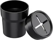 Cup Holder Bin - Car Cup Holder Bin with Lid | Portable Car Trash Can | Multipurpose Car Interior | Organize Cards, Pens and Garbage Use