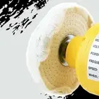 200MM 8 Inch Spiral Stitched Cotton Buffing Polishing Wheel Mop Bench Grinder