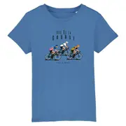Thevandal Tête de la Course Kids T-Shirt - Blue Size Kids M