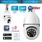 Wireless Wifi IP Full HD Home Security Lamp Light 1080P Camera E27 Bulb Camera