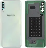 Original Samsung Battery Cover Battery Cover Back Cover in White for Samsung Galaxy A70 A705F