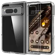 SPIGEN Google Pixel Fold Case, Genuine Ultra Hybrid Bumper Hard Clear Cushion Cover for Google