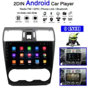 9" Android Car GPS Navigation Wifi Player For Subaru Forester XV 2015-2018