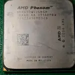 AMD PHENOM X4 9650 AM2+腳位 四核心 2.3G L2=512 64位元 HD9650WCJ4BGH