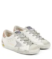 Golden Goose Kids Super-Star leather sneakers