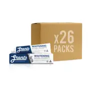 26x Grant's Natural Whitening Toothpaste 3.88 oz, Fresh Breath, Reduce Plaque