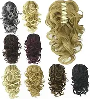 LOLIPPYY 1pc Wig Gripper Ponytail Wig Clip Curly Hair Ponytail Natural Curly Ponytail Extension Ponytail Wigs Curly Wig Ponytail Hair Extensions Ponytail Wig Claw Ponytail Claw