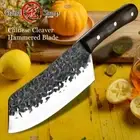 Forged Kitchen Knife Asian Cleaver Chef's Chopper Butcher Knives Chinese Kitchen