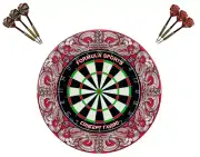 Formula Sports TX290 Dartboard, Darts and Shot Darts Anthem Surround Set