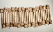 30 Wooden Honey Dipper Stick, Honey Stirrer 6 inch NEW