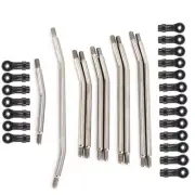 New 1/10 Steering Rod Link Linkage Set 313mm For SCX10 II 90046 RC Crawler Car d